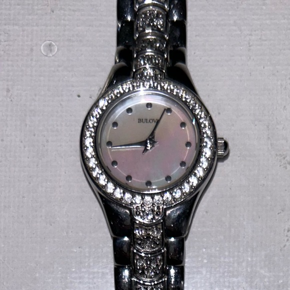 Bulova Ladies’ Crystal Accented Watch (Model 96T14) main image 4